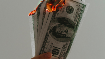 I am officially earning money through DeFi