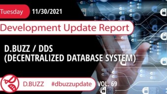 Weekly Development Updates for D.Buzz - Today: The D.Buzz DDS (Decentralized Database System)