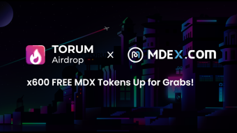 Learn about MDEX & earn 3 $MDX - Torum Airdrop