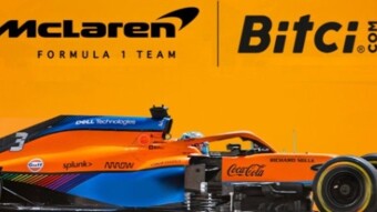 McLaren automotive evidence team is being sponsored by a crypto company