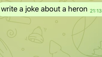 Sense of humor - what Artificial Intelligence is capable of.