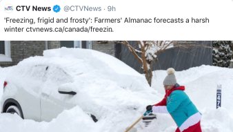 Severe Global Warming headed for Canada