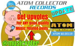 Wednesday Update for Atom Collector Records