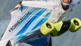 SciFi Future - BMW Powered Wingsuit