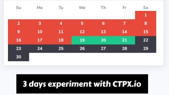 My 3 days experiment with CTPX