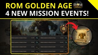 ROM Golden Age ⚔️| Update Brings 4 New Mission Events!