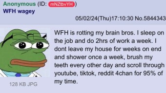 WFH is Rotting My Brain | 4chan stories