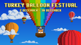 Earnings on crypto assets without investing money #4 Rollercoin - Turkey Balloon Festival Is Here