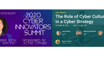 Upcoming Cybersecurity Speaking Events
