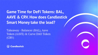 🍰 Game Time for DeFi Tokens: BAL, AAVE & CRV. 😎 How Does Candlestick Smart Money Take The Lead?