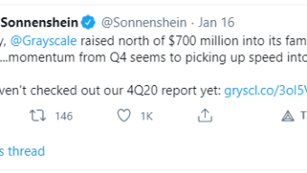 Grayscale Just Raised 700.000.000$ In A Single Day