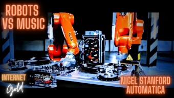 Internet Gold -- The Best Music Videos | Musical Instruments Played by Robots -- Nigel Stanford's AUTOMATICA: Robots VS Music