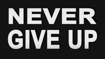 For you that want to give up!