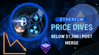 Ethereum Price Dives Below $1,500 Following Successful Merge