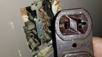 It's not often that something in my house scares me.