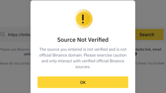 Did you know that Binance has its own Verification System for any External website?