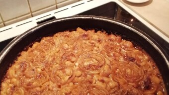Foodbook #498 baked giant beans – Gigantes