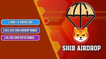 Free 1000000 SHIB Tokens V2 Airdrop