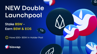 Biswap New Double LaunchPool - Earn BSW & EOS