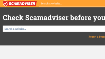 Check Scamadviser before you Shop