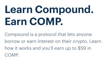 Coinbase Earn - Get up to $59 in Free Comp Directly to your Account
