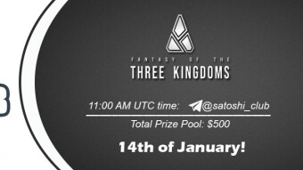 Join the AMA of Satoshi Club x Fantasy3k. Rewards: 500 USDT, January 14th.