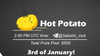 Join the AMA of Satoshi Club x Hot Potato. Rewards: 500 USDT, January 3rd.