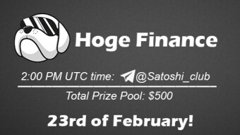Hoge Finance x Satoshi Club AMA Recap from 23th of February