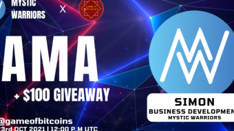 AMA Recap - Mystic Warriors x Game of Bitcoins