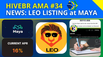 HiveBR AMA #34 🌎| LEO Listing at Maya Protocol! [EN/PT-BR]