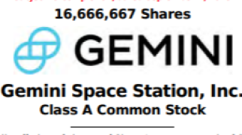Gemini Space Station: Next Big Crypto IPO of 2025?