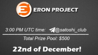 Eron Project x Satoshi Club AMA Recap from the 22th of December