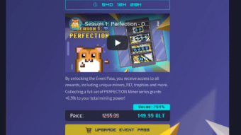 3 hours remaining to complete Week 1 tasks and gain XP and profit out of the Rollercoin's New era.