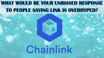 Episode 150: What would be your unbiased response to people saying LINK is "overhyped"?