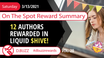 On The Spot Reward Summary, Week 20