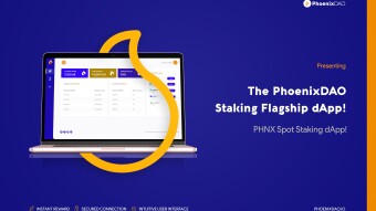 Presenting the PhoenixDAO staking Flagship dApp — PHNX Spot Staking!