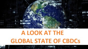 A look at the global state of CBDCs