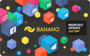 Actualização Mensal BANANO Julho 2019