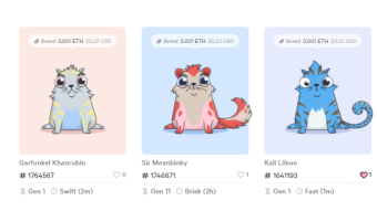 CRYPTOKITTIES : ONE OF THE BEST ETH APPLICATION (DAPP)