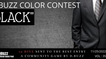 D.BUZZ COLOR CONTEST : Round 35/9 : Black