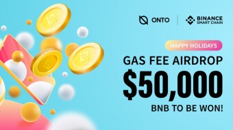 ONTO Wallet $50,000 Gas Fee Airdrop!