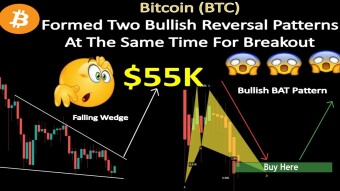 Bitcoin (BTC) Formed Two Bullish Reversal Patterns At The Same Time For Breakout