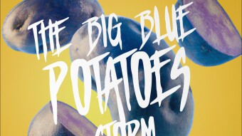 I just launched an NFT art project - The Big Blue Potatoes Storm