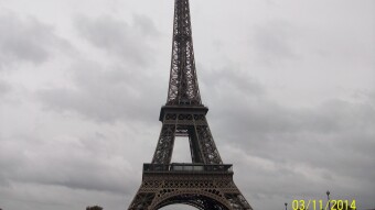 Paris : Views from the top of Eiffel Tower