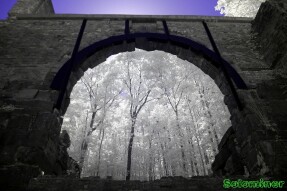Ultraviolet and Infrared Photography - Entering the New Manchester Mill Ruins
