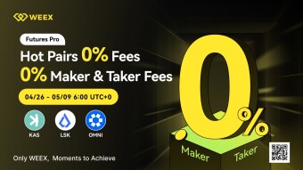 Trade Fee-Free on KAS, LSK, and OMNI: Exclusive Offer from WEEX Exchange!
