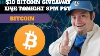 $10 BITCOIN LIVESTREAM GIVEAWAY JUST SUB AND COMMENT