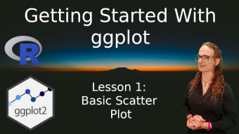 Getting Started With ggplot2 : Basic Scatter Plots (Tutorial 1)