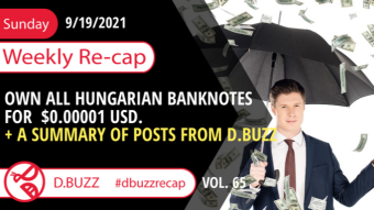 Recap of this Week's Posts by D.Buzz Vol.65