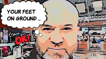 Keep your eyes on the stars, and your feet on the ground ...